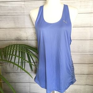 Puma Tank Top Purple Size Medium